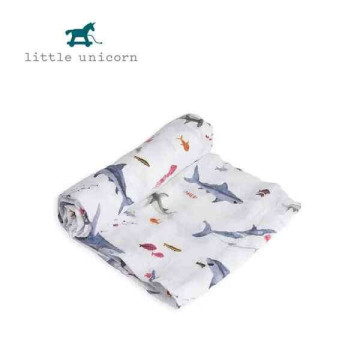 Little Unicorn 純棉紗布巾單入組 (多款可選)