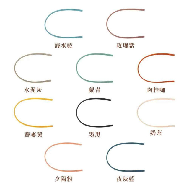 Grech&Co. 矽膠眼鏡防落繩 (多款可選)