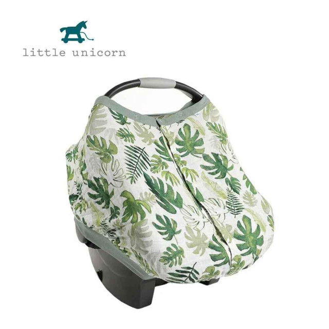 Little Unicorn 純棉紗布提籃罩2代 (多款可選)