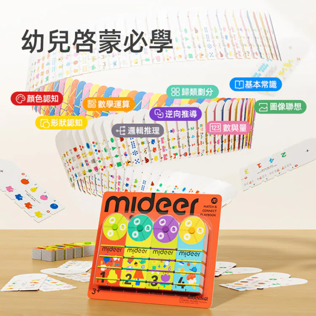 mideer 繞線連連看-邏輯學習卡