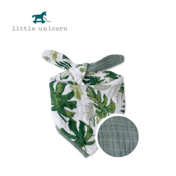 Little Unicorn 純棉雙面三角圍兜 (多款可選)