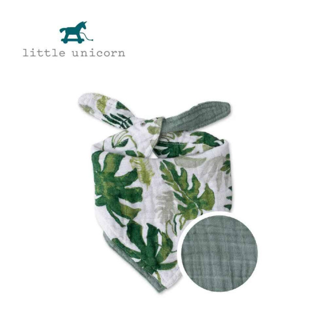 Little Unicorn 純棉雙面三角圍兜 (多款可選)