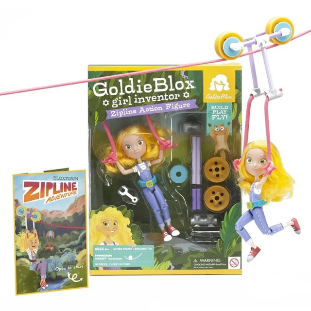 Goldieblox 滑輪芭比