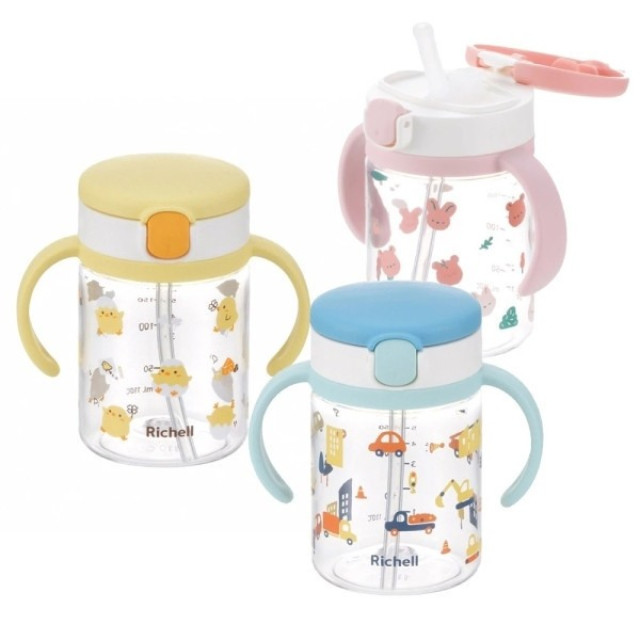 Richell 利其爾 第5代AQ吸管水杯 200ml