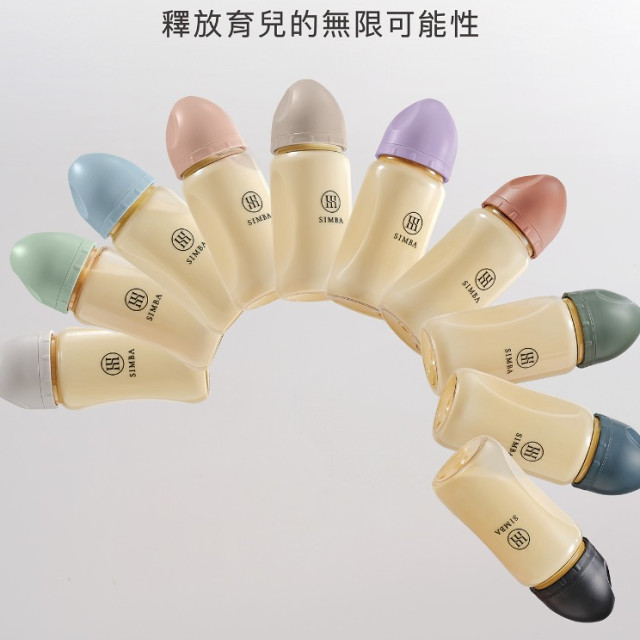 小獅王辛巴 蘊蜜鉑金PPSU寬口防脹氣奶瓶 270ml