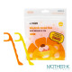 MOTHER-K K-MOM 絲柔細滑兒童牙線棒80入 (24M+)