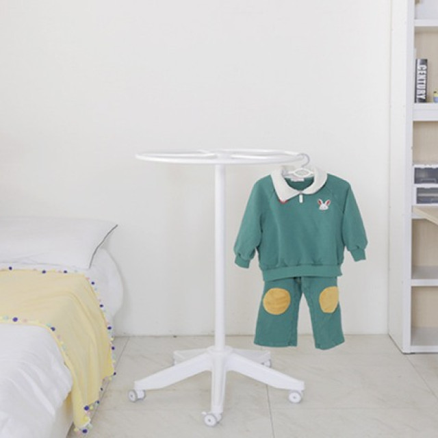 韓國PLAFARM 移動式旋轉吊衣桿