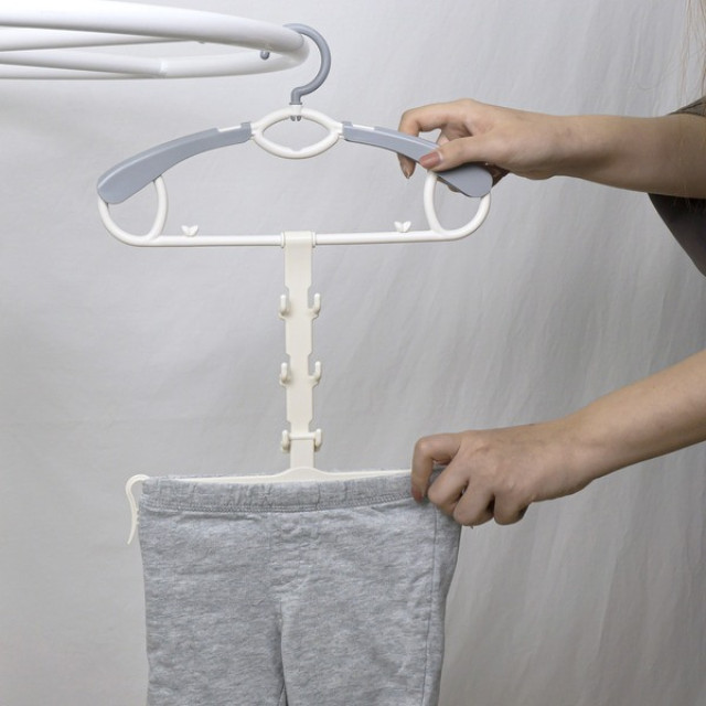 韓國PLAFARM 兒童衣架配件-褲夾