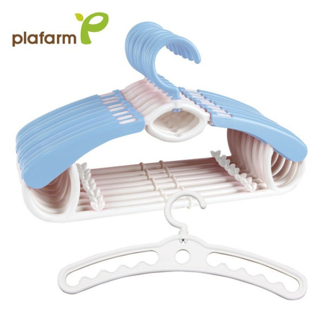 韓國PLAFARM 兒童伸縮衣架(9+1)