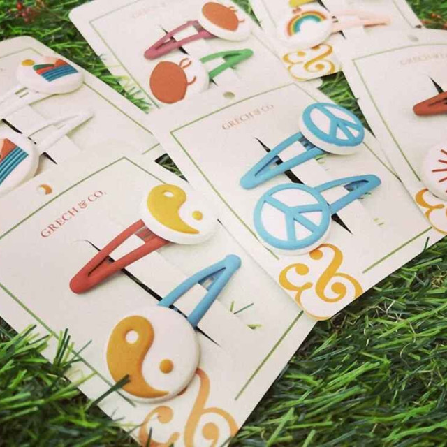 Grech&Co. 造型髮夾二入組 (多色可選)