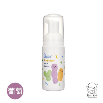 酷咕鴨 寶寶益生菌幕斯牙膏50ml