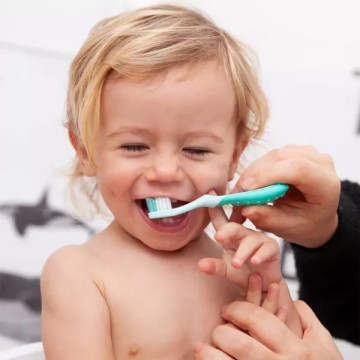 Brush Baby 幼兒易握安撫學習牙刷 (0-3Y) 2入