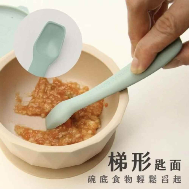 2angels 矽膠餵食湯匙 兩入附外出盒