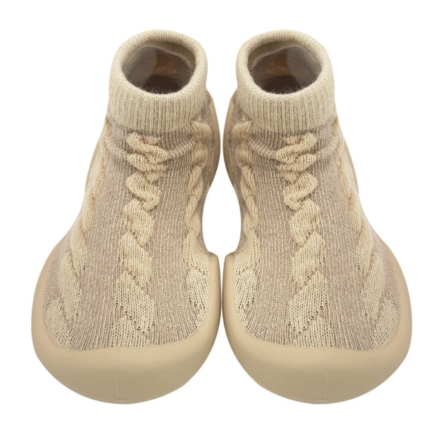 Ggomoosin 學步襪鞋 - 捲捲拿鐵