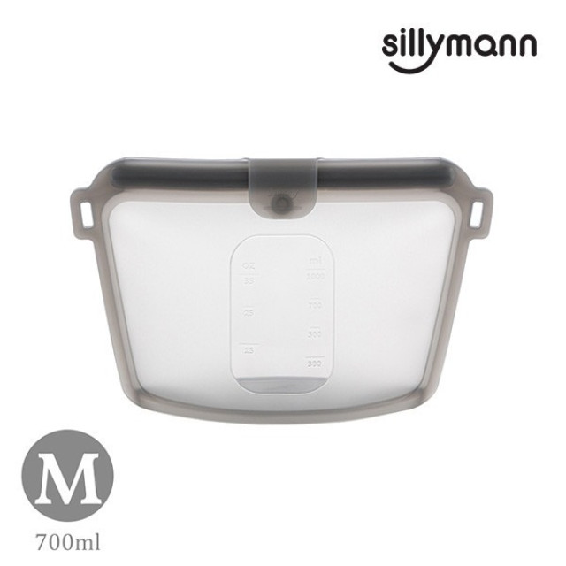 韓國sillymann 100%鉑金矽膠密封袋-700ml