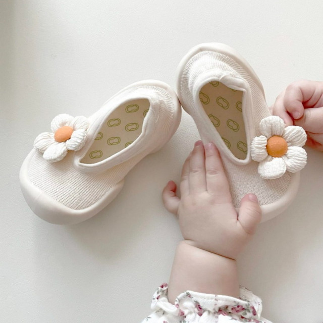 Ggomoosin 學步襪鞋 - 小蒼蘭 (短版)