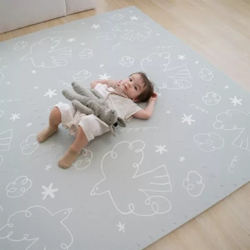 Pato Pato 自然系風格地巧拼地墊 小島系列 60*60*1.4cm(6入組)