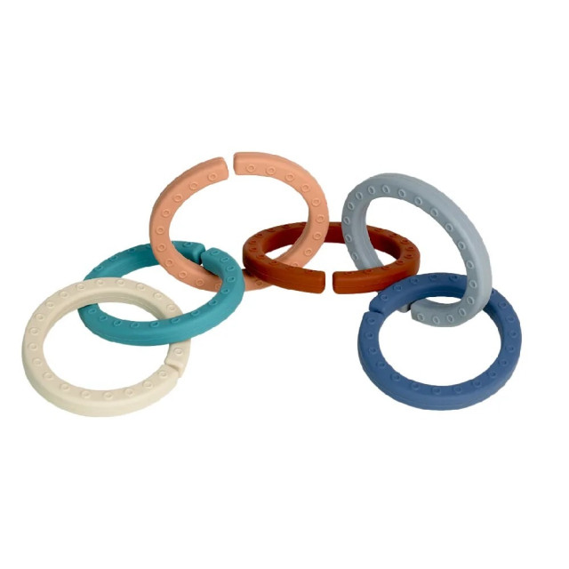 MOTHER-K 趣味多功能矽膠懸掛吊環6入組