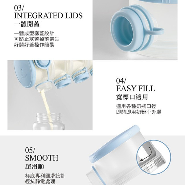 小獅王辛巴 溜滑梯專利衛生奶粉盒