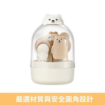 Lab52齒妍堂 小熊嬰兒指甲護理六合一組