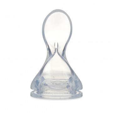 Nuby 直立式矽膠餵食器2階段組