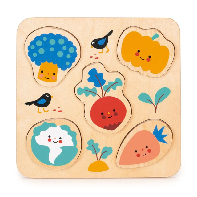 Mentari 新鮮蔬菜認知拼圖組