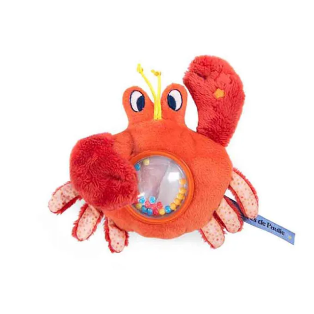 Moulin Roty 螃蟹音樂安撫手搖鈴(小)-波利歷險記