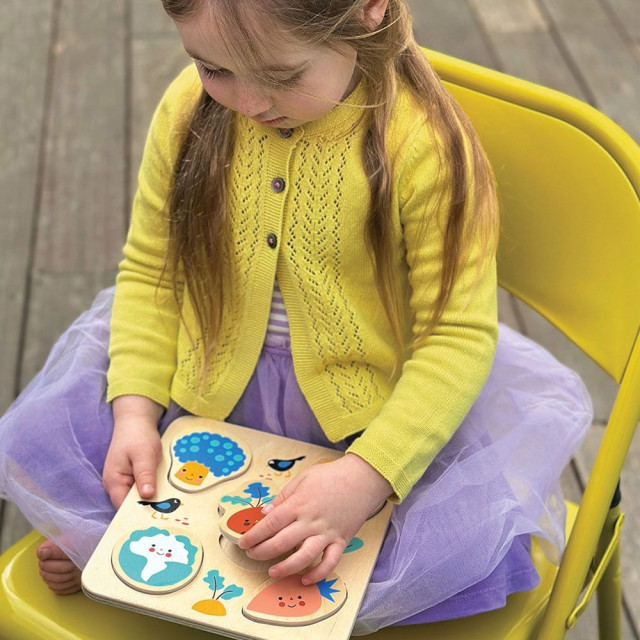 Mentari 新鮮蔬菜認知拼圖組