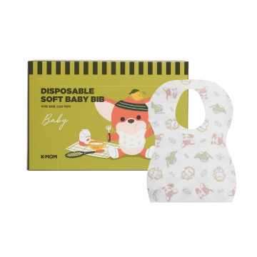 MOTHER-K 小淘氣拋棄式柔軟圍兜(20入)