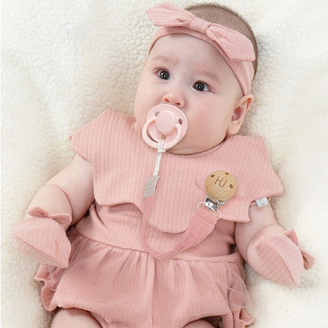 酷咕鴨 KUKU PLUS 櫸木安撫奶嘴夾