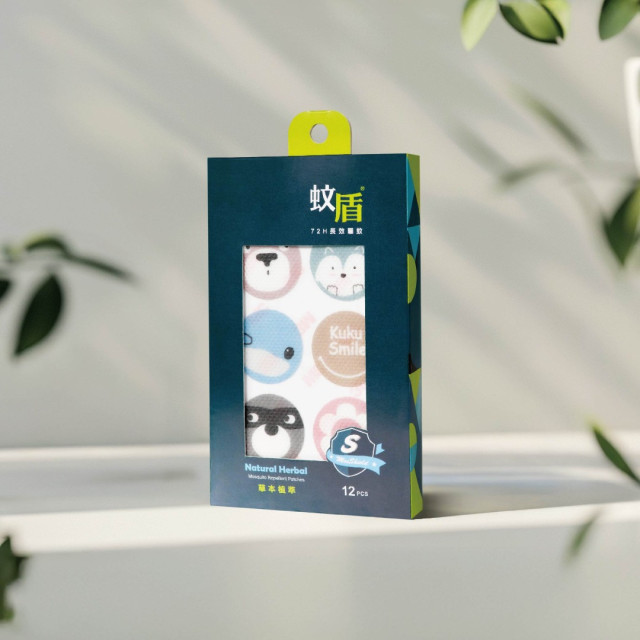 酷咕鴨 蚊盾草本防蚊貼片 12枚