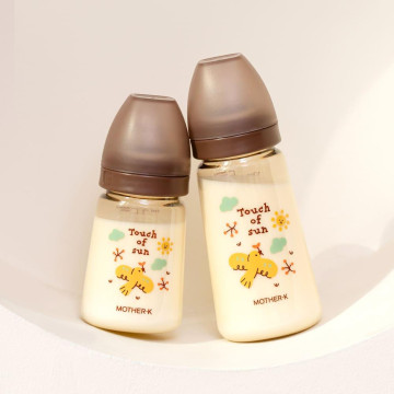 MOTHER-K 精粹極簡PPSU奶瓶 日映琥珀180ml