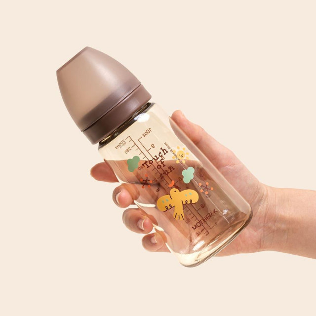 MOTHER-K 精粹極簡PPSU奶瓶 日映琥珀180ml