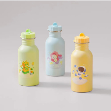 KOM 兒童隨身瓶500ml(附背帶)-夢想系列