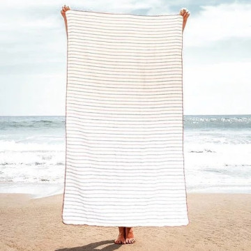 nizio 天然綿紗穗織加⼤版