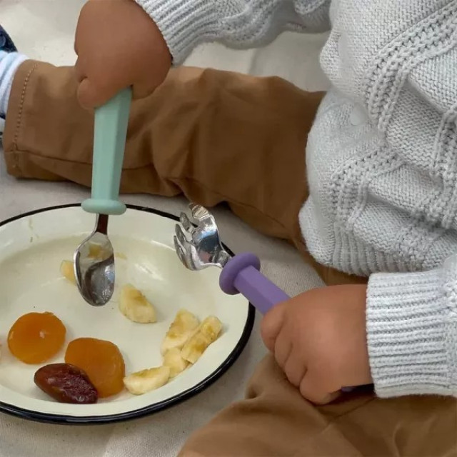 Meroware NANA好好拿不銹鋼學習餐具組