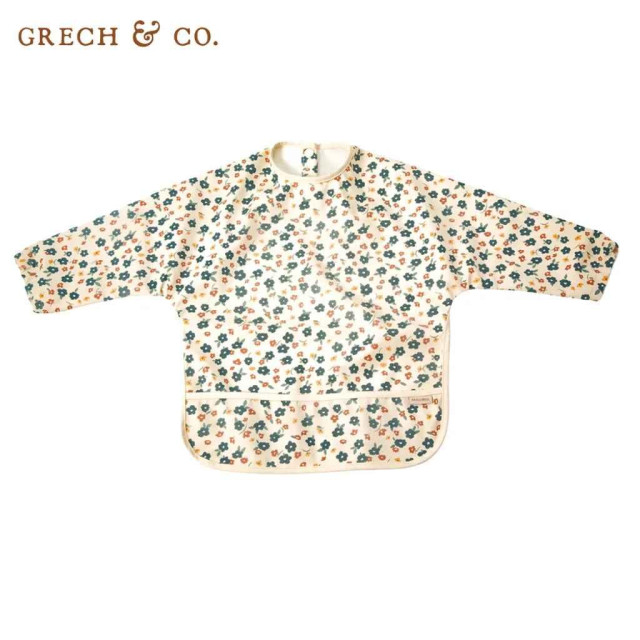 Grech&Co. 防水長袖圍兜 (多色可選)