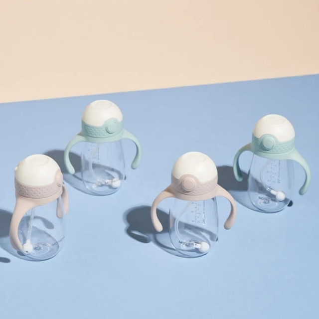 MOTHER-K HUG 防逆流PP水杯 240ml 贈 HUG多功能儲存杯蓋