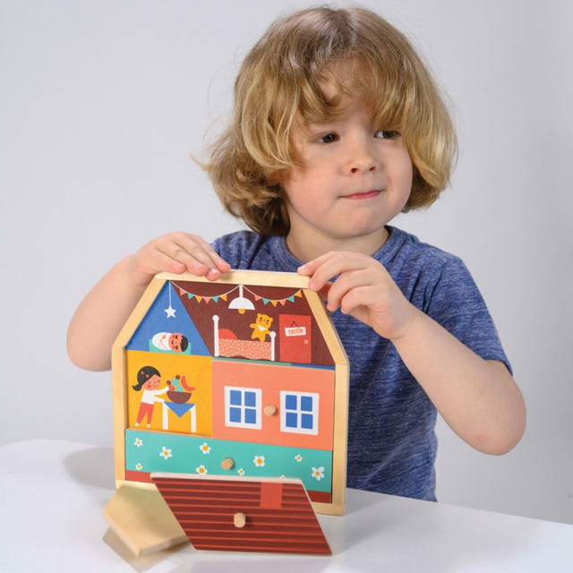 Mentari 家庭認知拼圖組