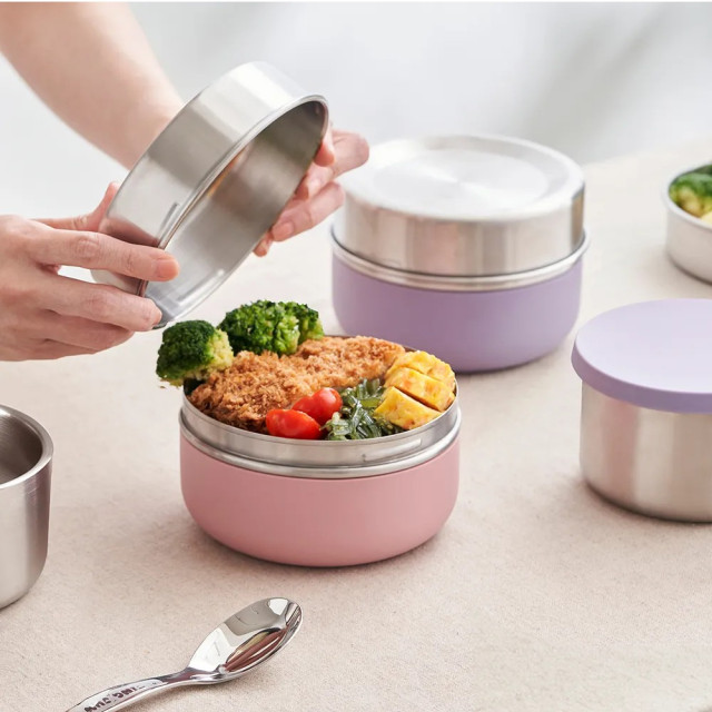 KOM (二代)一器盒成｜隔熱升級可微波不鏽鋼便當盒