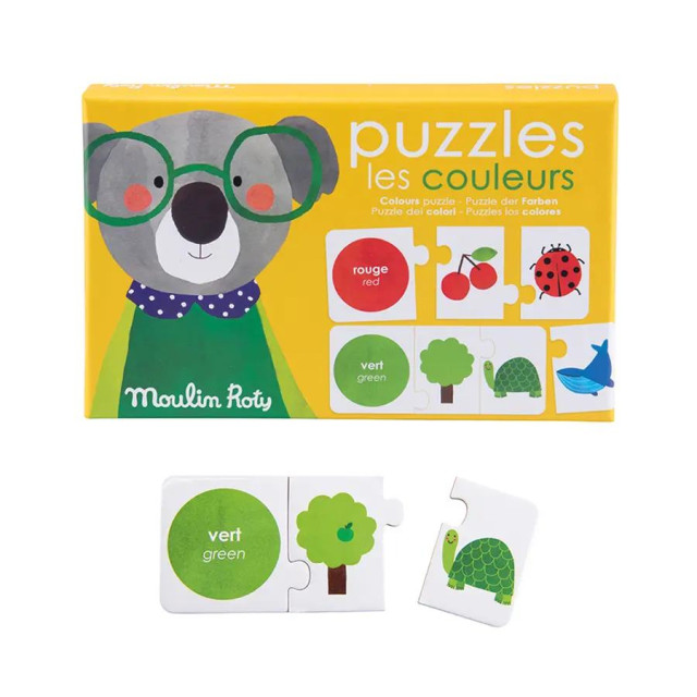 Moulin Roty 色彩元素配對樂(24片)