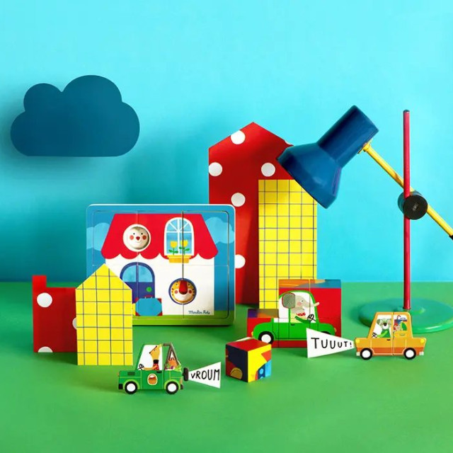 Moulin Roty 色彩元素配對樂(24片)