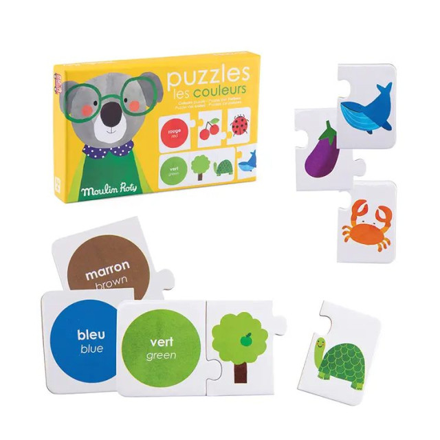 Moulin Roty 色彩元素配對樂(24片)
