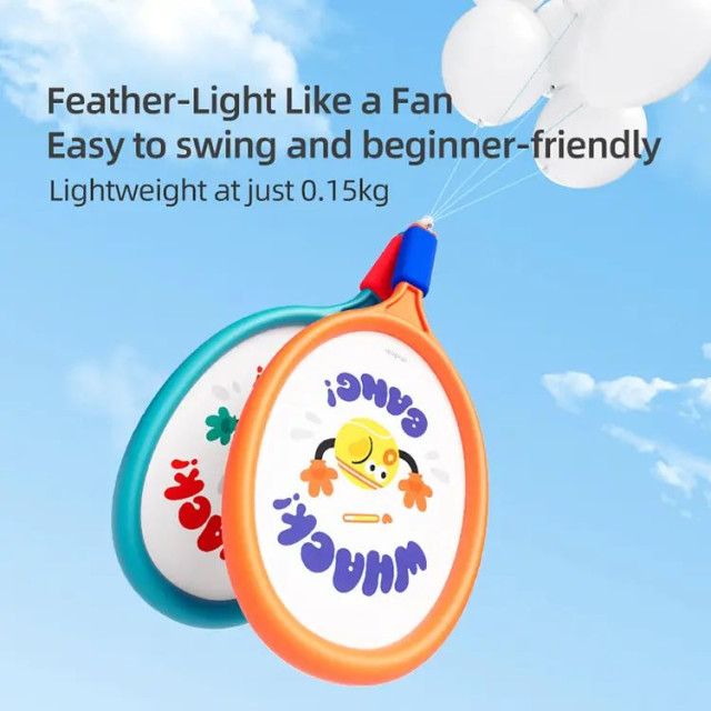 mideer 兒童入門安全球拍(內附網球&羽毛球)