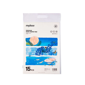 mideer 顏料專用繪畫紙(260x370mm)