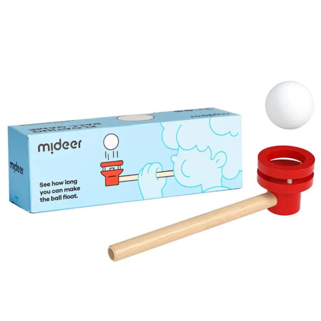 mideer 懸浮吹球遊戲(紅)