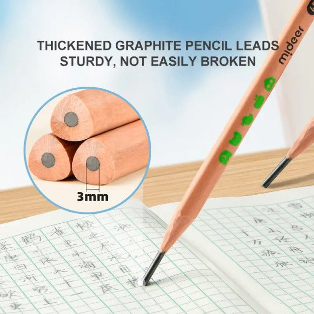 mideer 兒童專用三角鉛筆