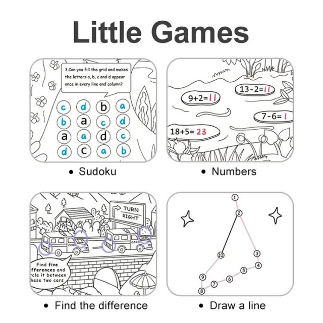 mideer 可撕益智塗鴉畫紙(10M)