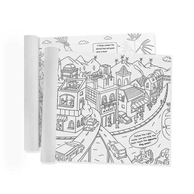 mideer 可撕益智塗鴉畫紙(10M)