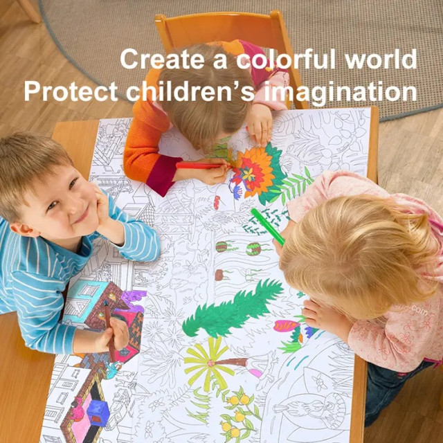 mideer 可撕益智塗鴉畫紙(10M)